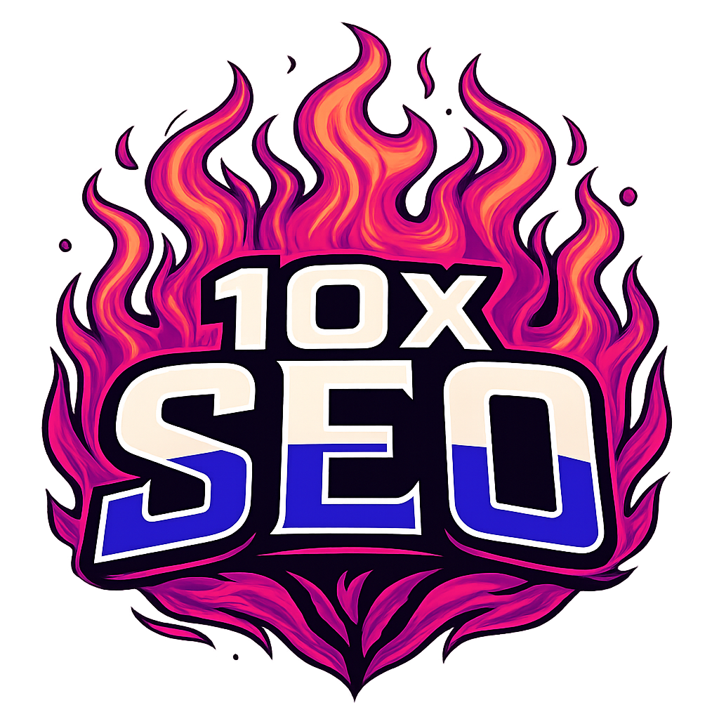 10x SEO Logo - transparent